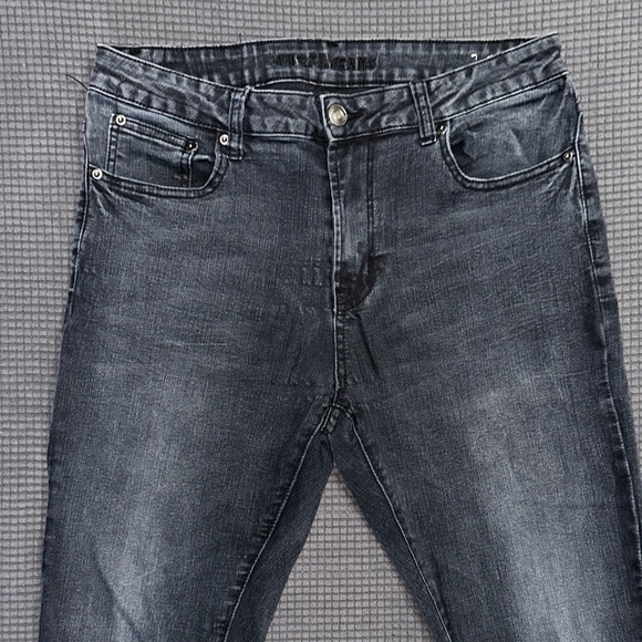 Rue21 Men's Dark Gray Skinny Jeans - Picture 1 of 5